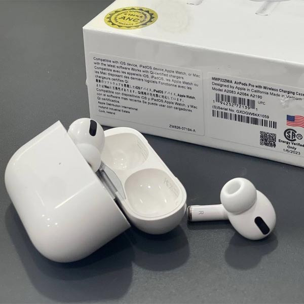 ایرپاد پرو air pods pro درجه ۱ با باتری و وضوح صدای بسیار عالی