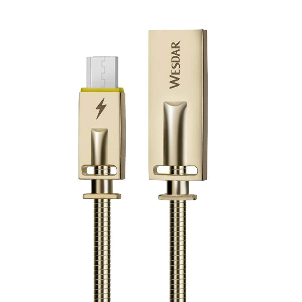 کابل تبدیل USB به MicroUSB وسدار مدل T18 طول 1 متر