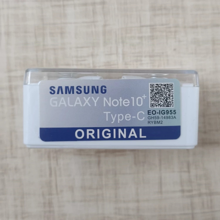 هندزفری تایپ سی سامسونگ مدل Note 10 plus رنگ سفید
