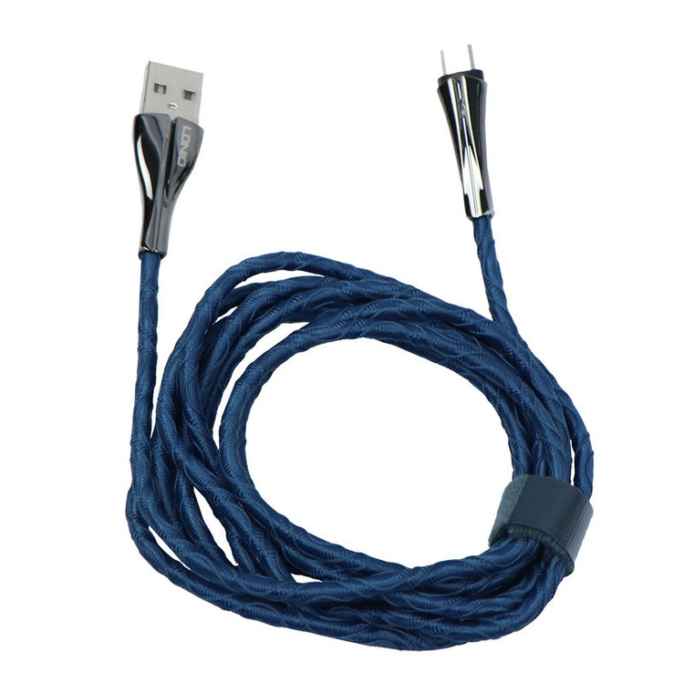 کابل تبدیل USB به microUSB الدینیو مدل LS462 طول 2 متر