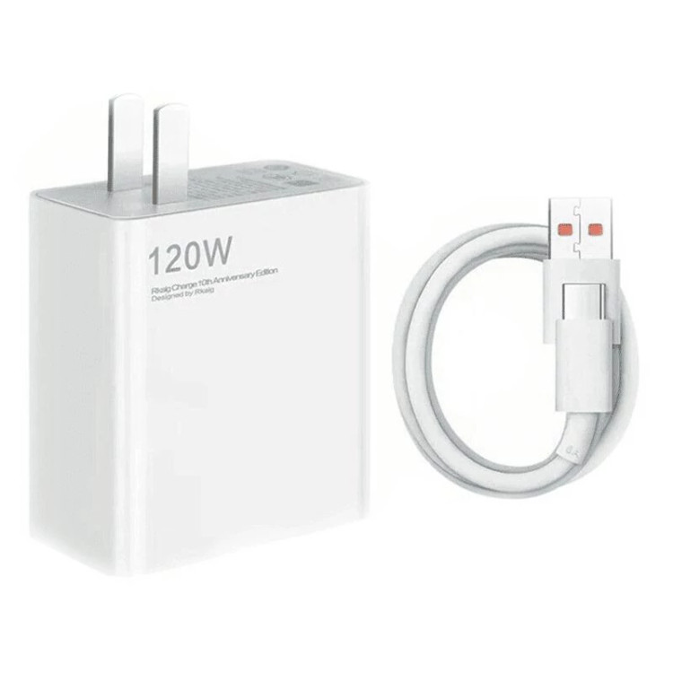 شارژر اورجینال سرکارتنی 120 وات شیائومی مدل MDY-12-ED 120W