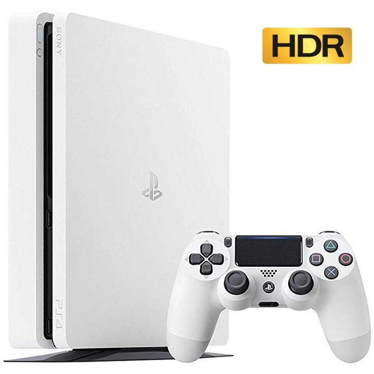 کنسول کارکرده بازی سونی مدل Playstation 4 Slim ظرفیت 500 گیگابایت دو دسته و کپی خور