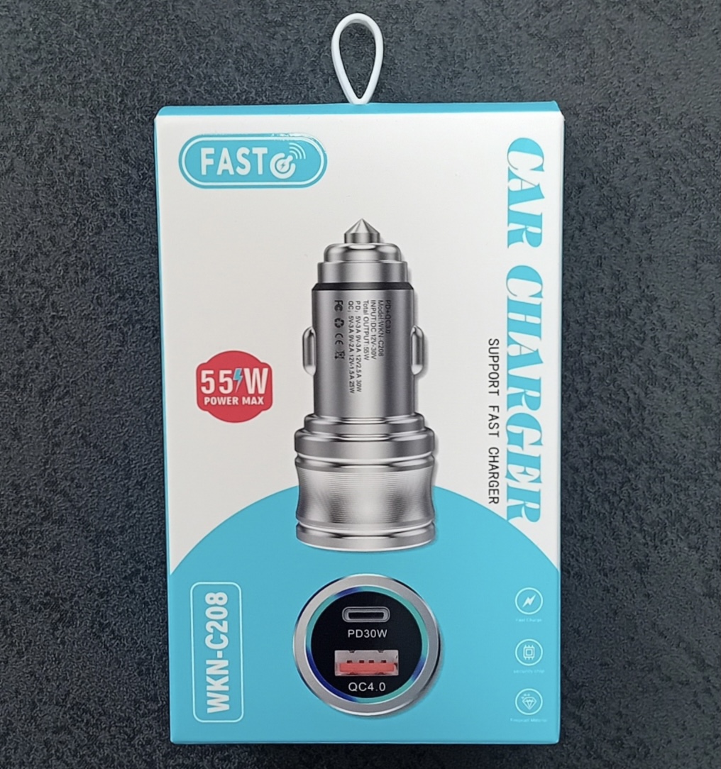 شارژ فندکی 55W WKN-C208